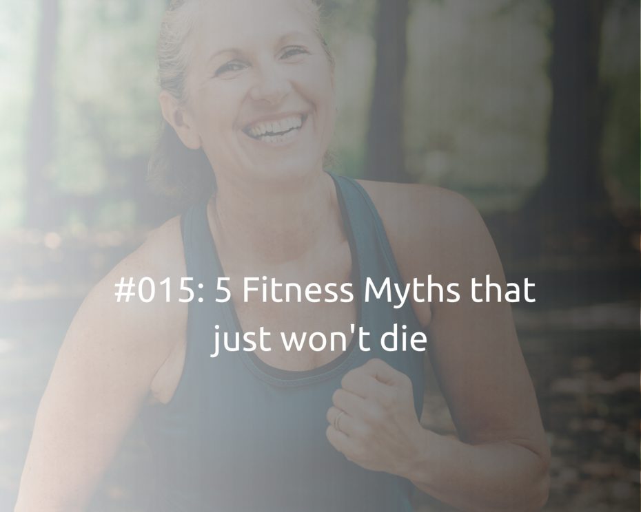 Woman pumping fist - 5 Fitness Myths that just won't die