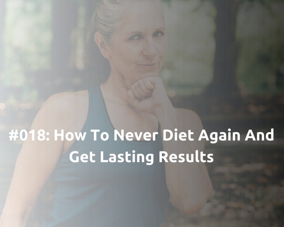How to never diet again and get lasting results