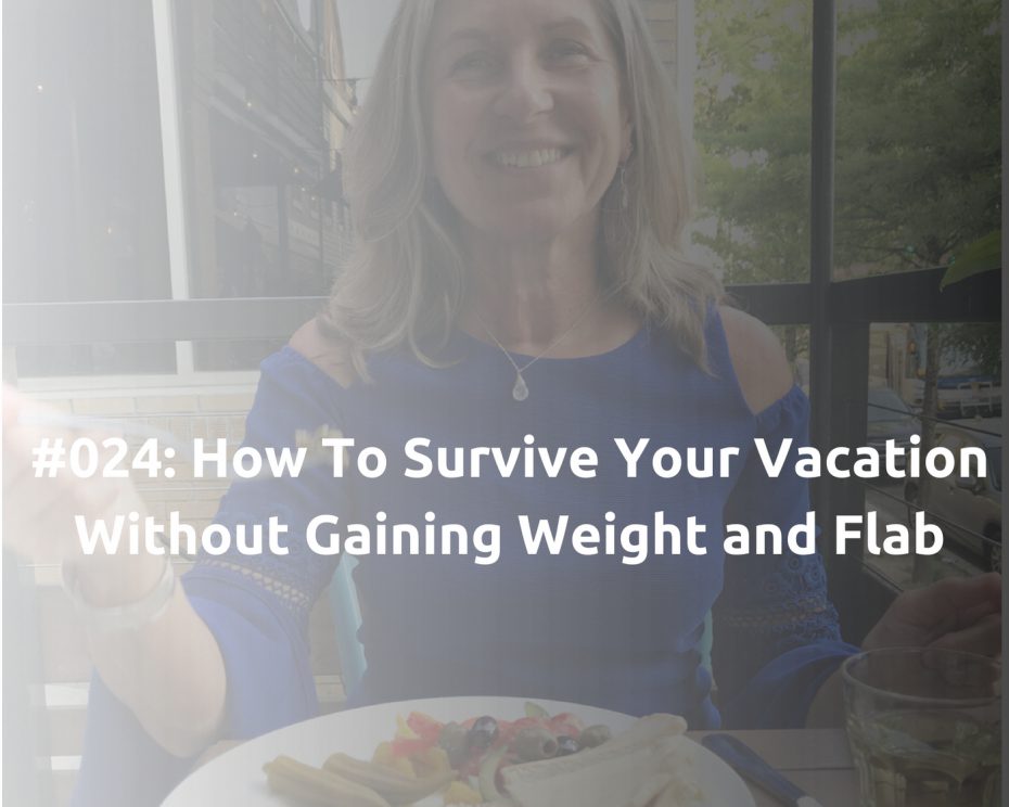 Woman Eating Salad - How to vacation without gaining weight