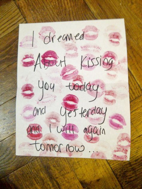 kisses on paper -  8 Almost Free Valentine's Day Ideas