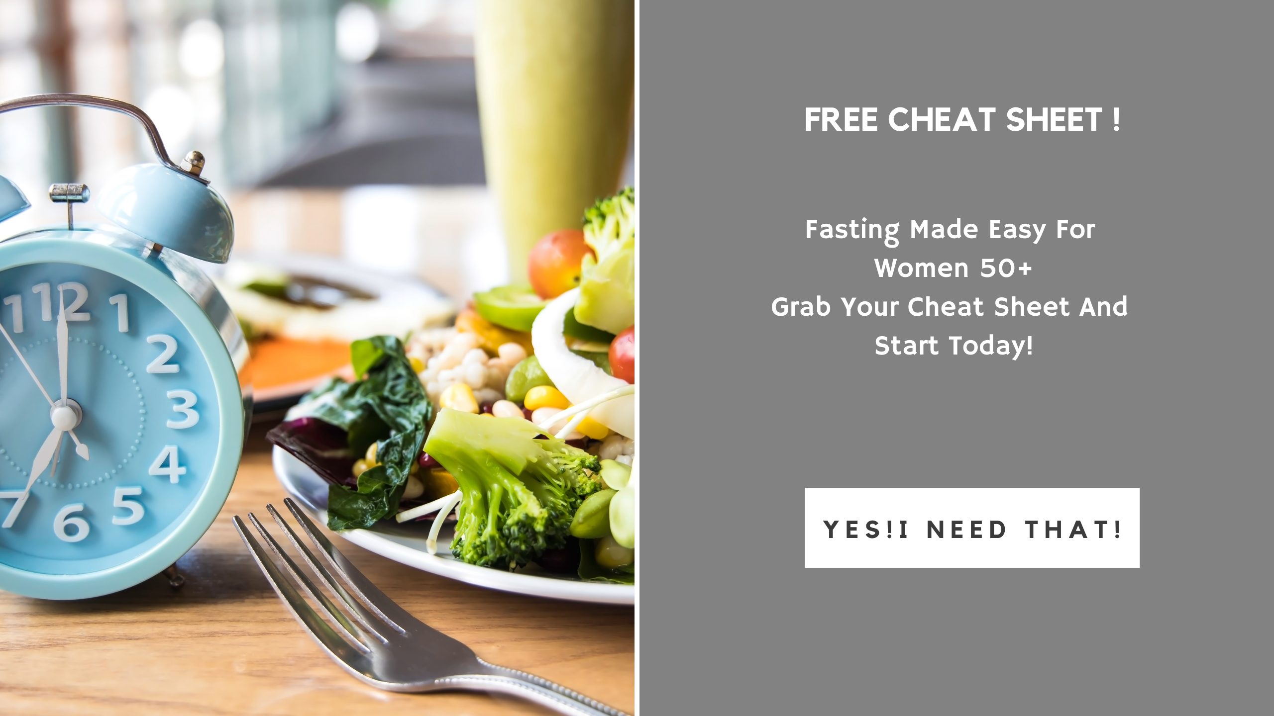 fasting cheat sheet plate clock- heike yates