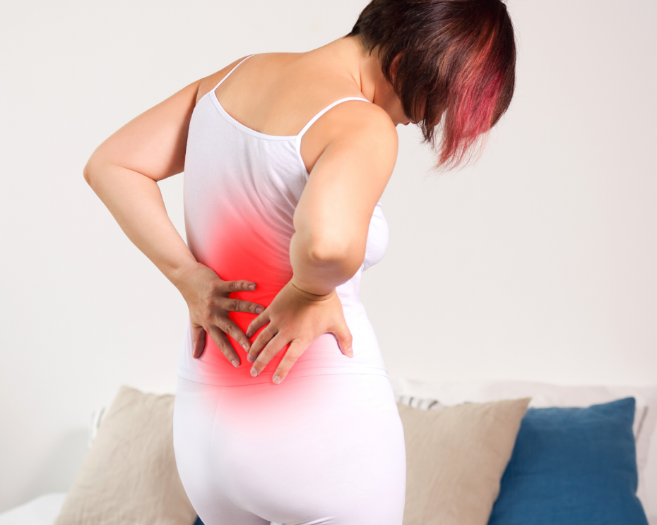 Woman feel back inflammation - 6 natural ways to reduce inflammation in the body - heike yates