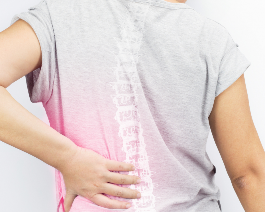 woman with back pain - 5 ways to prevent Osteoporosis vs Osteoarthritis over 50 - heike yates
