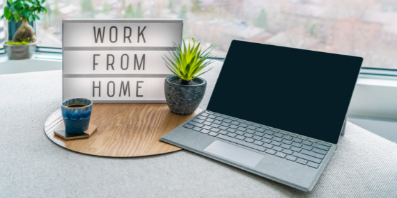 Working from home - 3 Strategies To Manage Weight Gain After COVID - heike yates