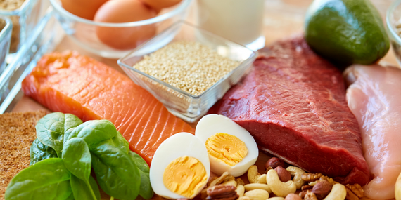 4 Health Benefits Of Protein For Women Over 50 - plate of healthy protein