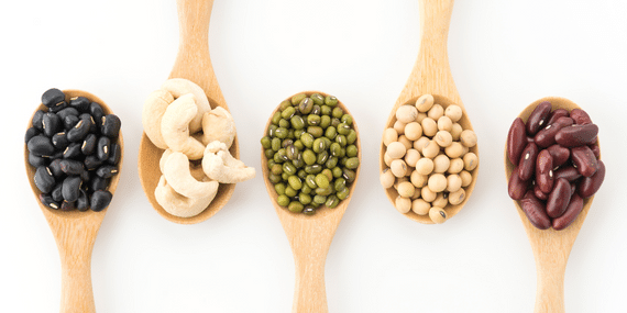 different kinds of legumes