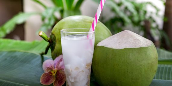 coconut and drink