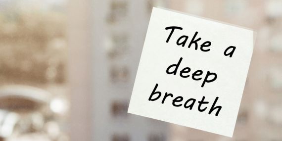 a sign that says take a deep breath -  3 Effective Methods to Take a One-Month Break from Alcohol
