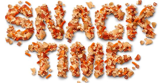 snack time sign  made out of snacks - 5 Practical Ways To Stop Self-Sabotaging