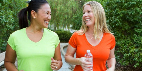 two women running together - 5 Practical Ways To Stop Self-Sabotaging 
