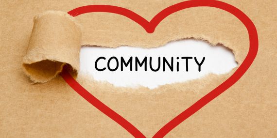 5 Habits That Can Help You Transform Your Midlife - a heart sign saying community