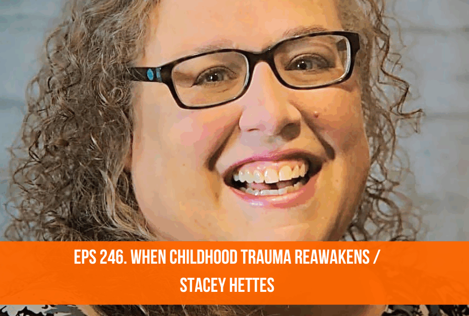 Childhood trauma healing discussion with Stacey Hettes on the Pursue Your Spark podcast