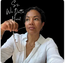 Sis, We Outta Here podcast talks with midlife fitness coach Heike Yates about that it's not too late to get in shape during midlife.