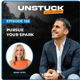 Heike Yates is interviewed on the Unstuck podcast by Jay Abbasi.