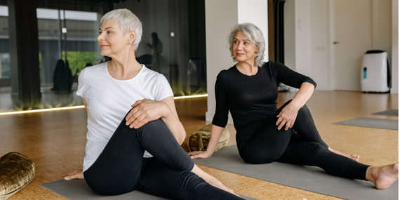 Stop the body disconnect and practice self-care in midlife. 